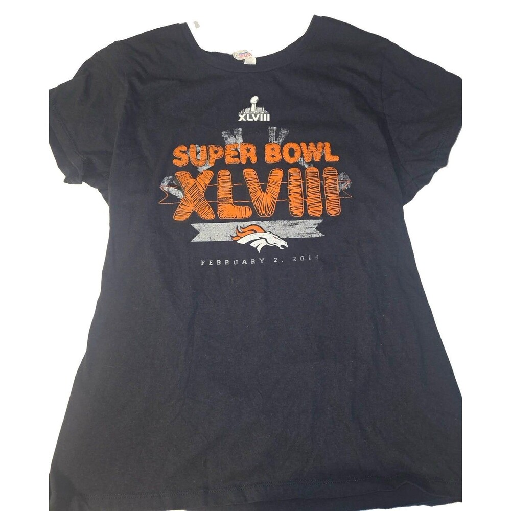 Women’s Denver Broncos Superbowl  XLVIII XL T-shirt